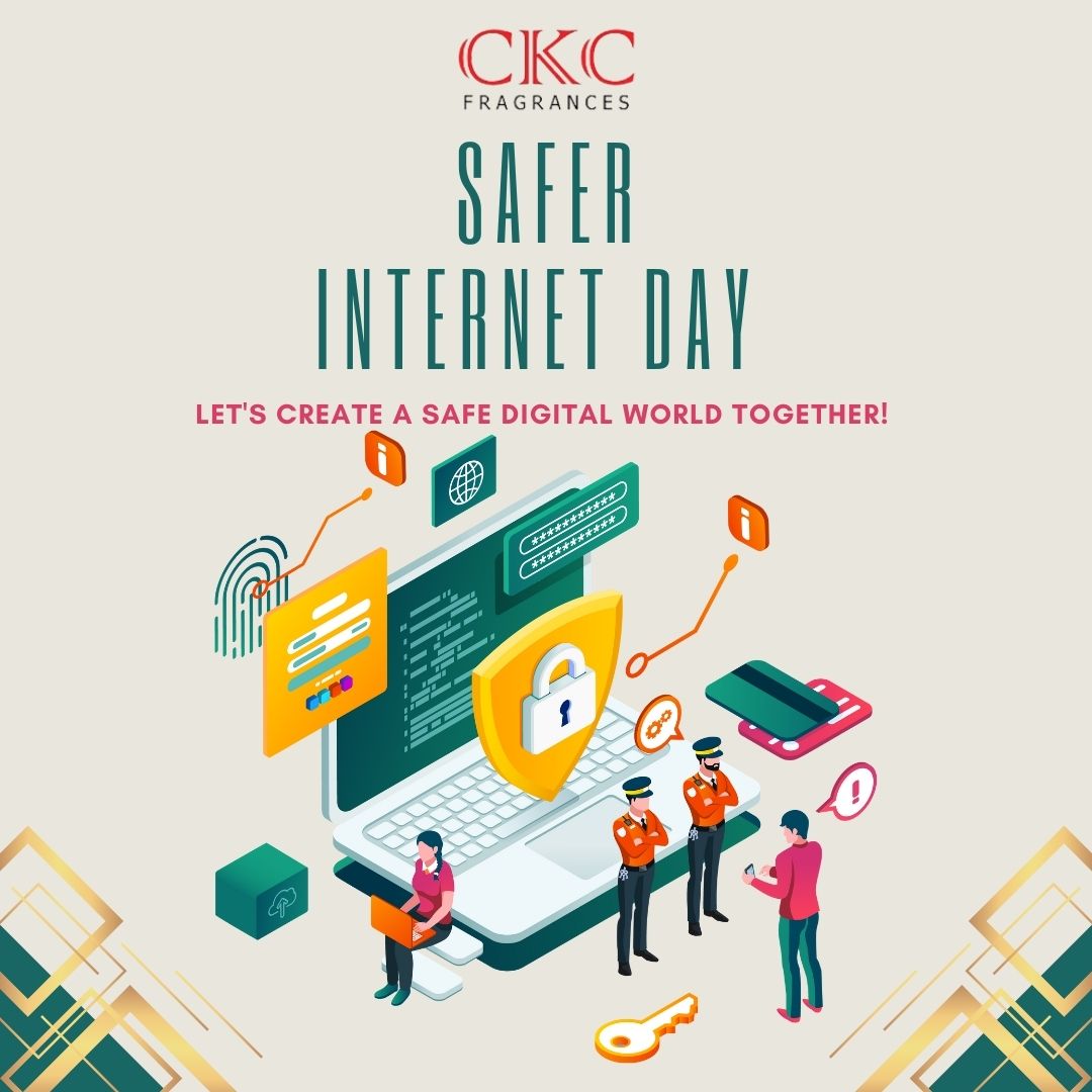 rishabhckothari's tweet image. On Safer Internet Day, let&apos;s commit to fostering a secure and responsible digital environment for all. Stay informed, stay safe, and help create a positive online experience for everyone. #SaferInternetDay #RishabhKothari #CKCFragrances #OnlineSafety #DigitalAwareness
