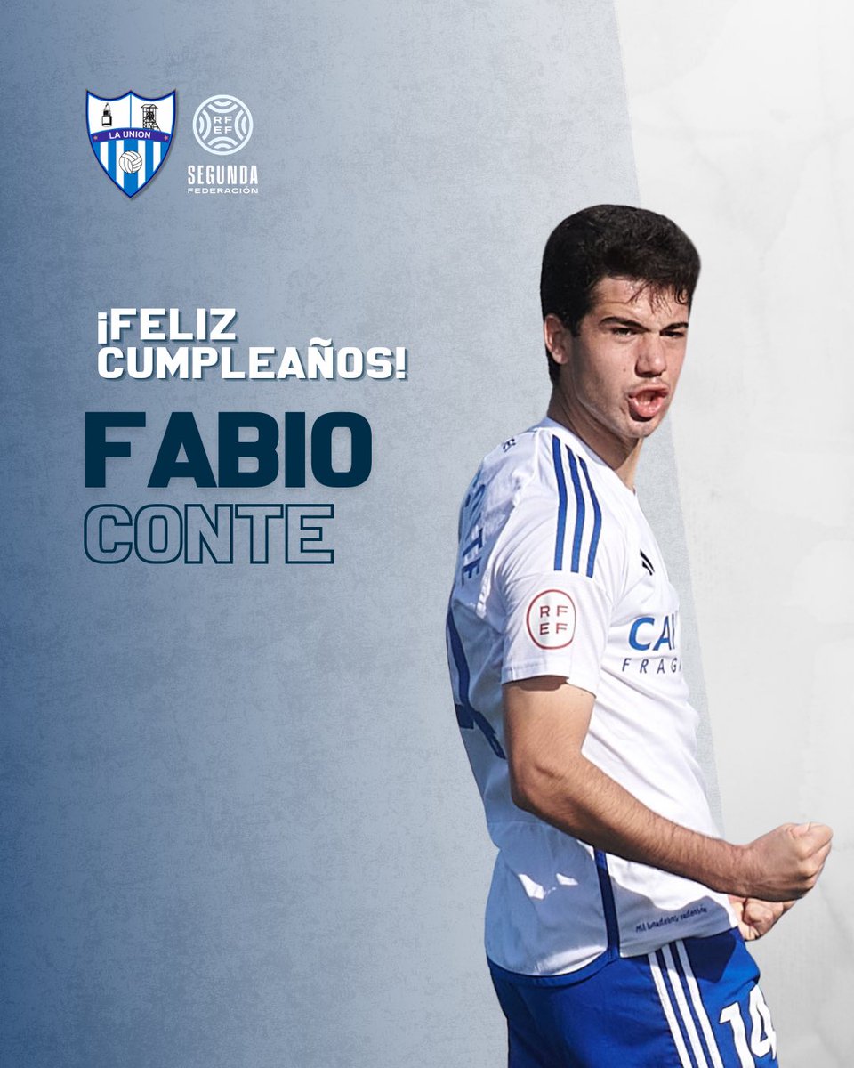 FC La Uniรณn Atlรฉtico (@fclaunionatl) on Twitter photo ๐ Hoy nuestra รบltima incorporaciรณn <a href="/fabio_conte10/">Fabio Conte</a> cumple 23 aรฑos.
ยก๐๐ฎ๐๐ก๐๐ฌ ๐๐๐ฅ๐ข๐๐ข๐๐๐๐๐ฌ ๐
๐๐๐ข๐จ! ๐ฅณ๐ ๐ Hoy nuestra รบltima incorporaciรณn <a href="/fabio_conte10/">Fabio Conte</a> cumple 23 aรฑos.
ยก๐๐ฎ๐๐ก๐๐ฌ ๐๐๐ฅ๐ข๐๐ข๐๐๐๐๐ฌ ๐
๐๐๐ข๐จ! ๐ฅณ๐