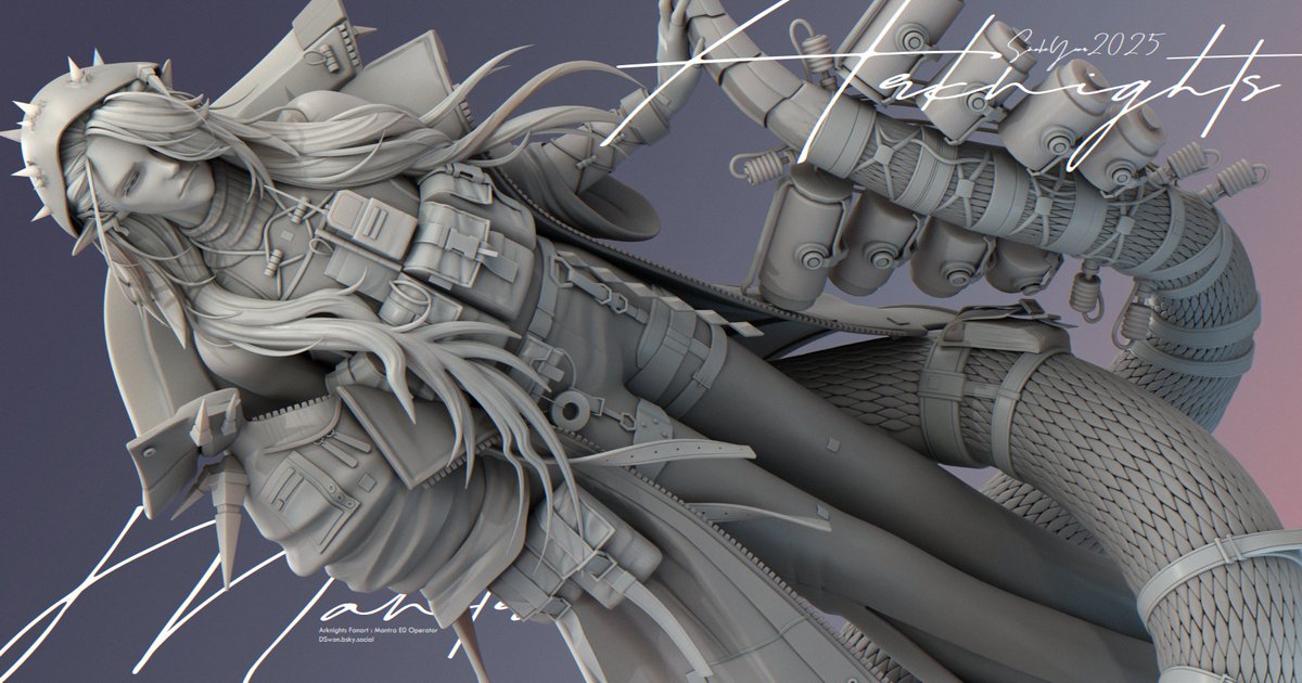 D_SwonXD's tweet photo. 🐍🐍🐍!!Happy snake year 2025!!🐍🐍🐍
#3bd #Blender3D #Arkngihts #アークナイツ  #明日方舟 https://t.co/0RV6N1HHWA