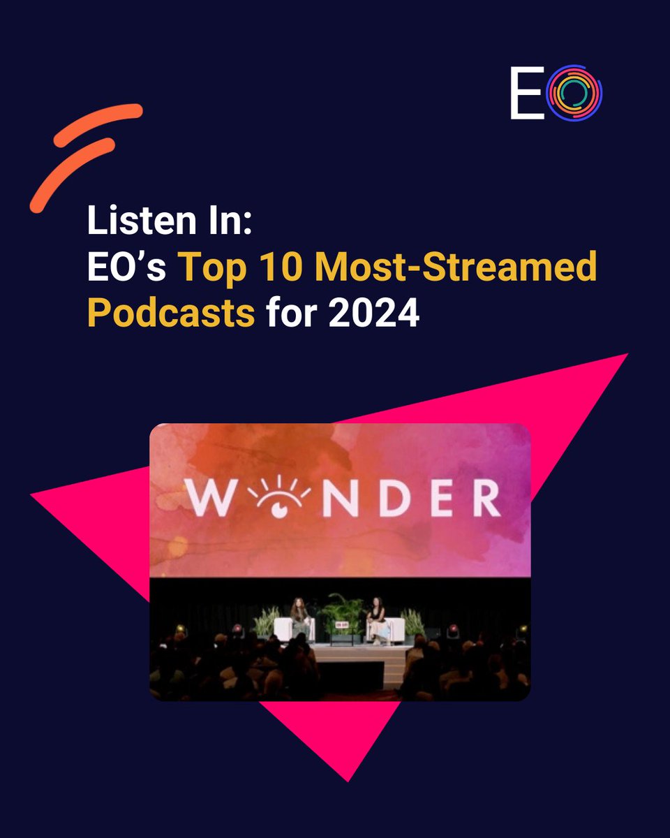 EntrepreneurOrg's tweet image. EO produces three unique podcasts — EO 360°, Wonder, and Maestros del Escalamiento — to bring you business expertise on a wide variety of topics. In case you missed any of them, here are the 10 most-streamed EO podcasts from 2024: bit.ly/3PWVguk 
 
#EO #ThirstForLearning