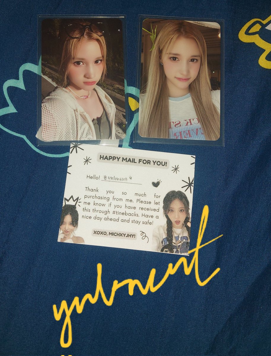 ynbnent's tweet photo. [ #dewreviews ]

LATE FEEDBACK dkjfsj pero buti na lang naabutan kong sale mga prio hiyyih pcs ko 😭😭😭 very secured din ang packaging, thank you also for the gg pc freebies 🫶🏻🫶🏻🫶🏻

#tinebacks @michxyjhy https://t.co/0kfTCKr73E