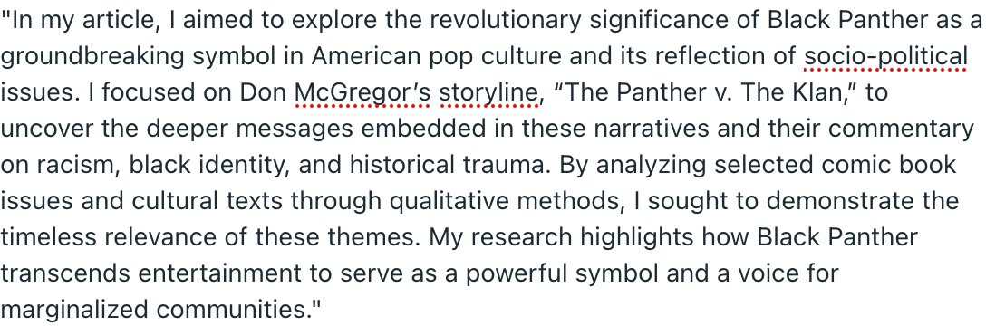 horizons_in's tweet photo. If you're interested in Black Panther, here's a treat for you! Let's read from our contributor, Zuzanna Kałużna. Full article in OA: https://t.co/dCJrI76FAy

#blackpanther #blackpantherfilm #afrofuturism #americanpopculture https://t.co/Ww7tE3TFRg