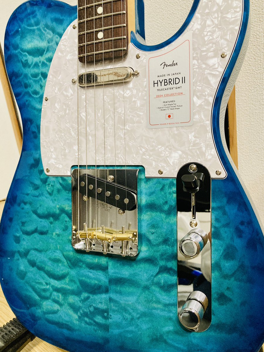 新しいギターお迎えしました🙌 fenderのテレキャスター2024年限定