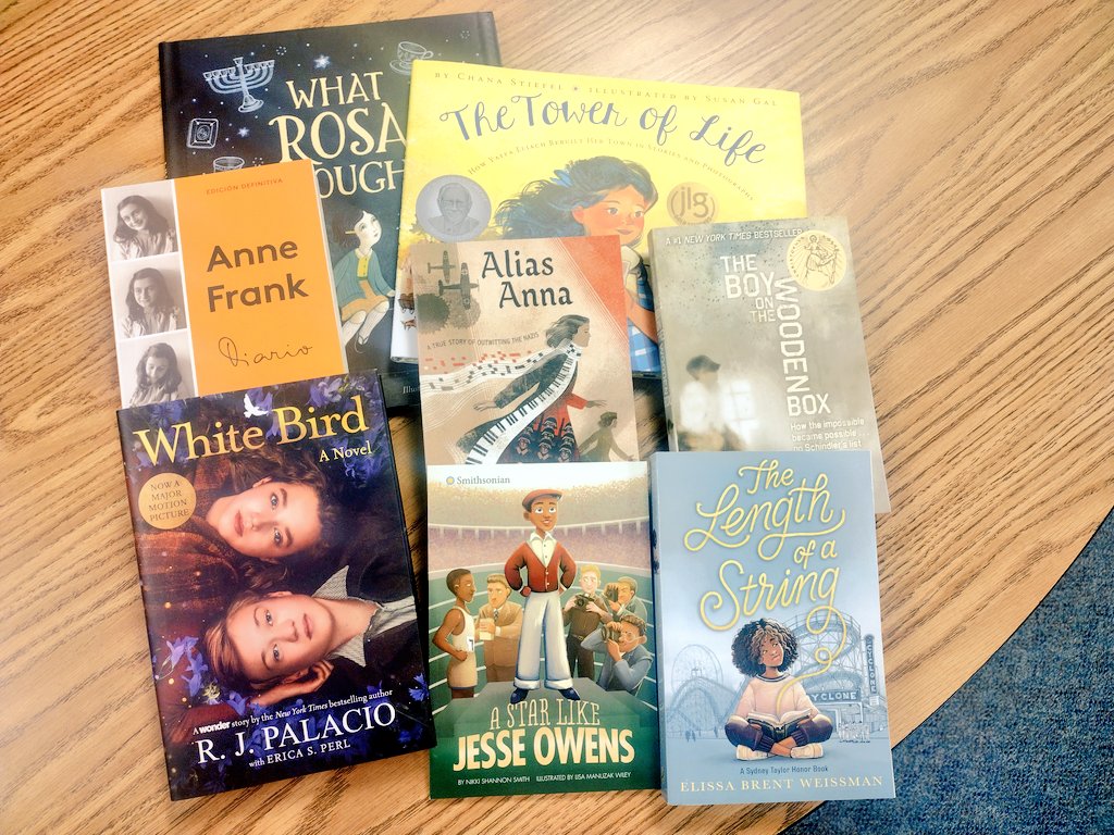 Many, many thanks to the <a href="/HolocaustMuseum/">US Holocaust Museum</a> &amp; <a href="/FirstBookMarket/">First Book Marketplace</a> for providing teachers with such insightful books at no cost.