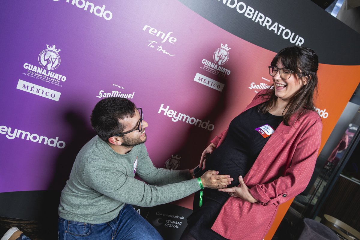 Las nuevas generaciones de viajeros tampoco se pierden #HeymondoBirratour 

Aquí la parejita de <a href="/Seguirviajando/">Seguir Viajando</a> lo dieron todo embarazo mediante. Menos mal que había <a href="/SanMiguel/">Cervezas San Miguel</a> 0.0 😎🍺 en <a href="/BirratourEsp/">Birratour</a> 

¿Sabemos ya el sexo de la criatura 🫄?