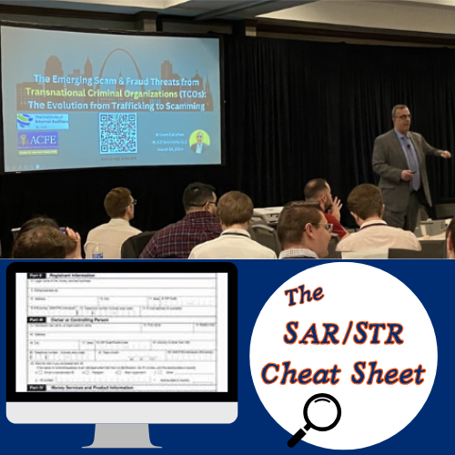 Are you an #antimoneylaundering #aml or #compliance officer? Head over to #LinkedIn and check out my latest, the SAR/STR Cheat Sheet. linkedin.com/feed/update/ur… #bank #banking #moneylaundering