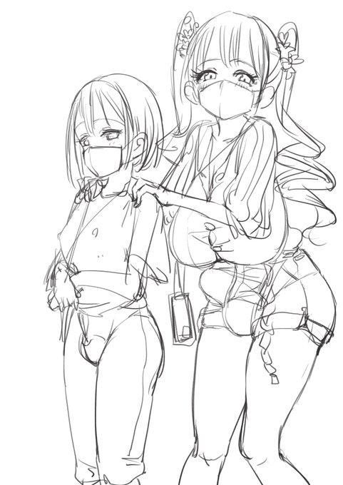 男←ふたの予兆 結局これ以上描かなかった
描きかけの乳首がクッキリ浮いてんのウケる 