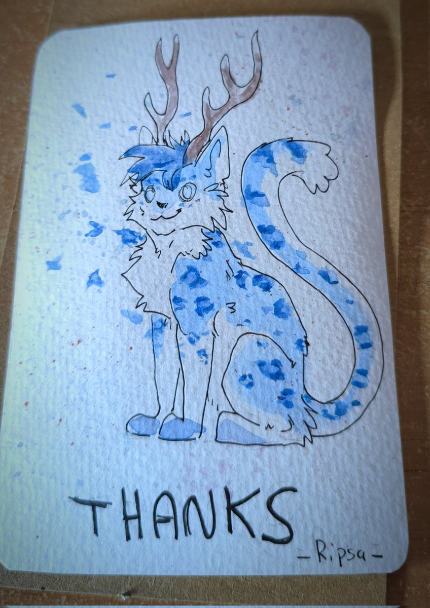 Cerallamangh's tweet photo. Look ! A new card from the new game from @ShadowRipsa !! 🌿🌺
Merci beaucoup pour cette carte, je l'aime si fort 💙 https://t.co/4msJPmCVgG