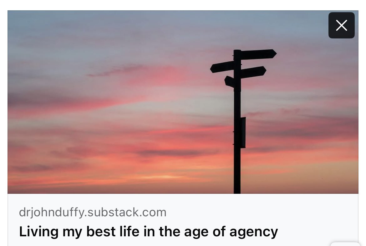 With grim headlines and dark new policies pouring into our lives, is there space for joy? Peace? Hope? What do we have agency over? What’s OUR mandate? Today’s Substack. 
open.substack.com/pub/drjohnduff…