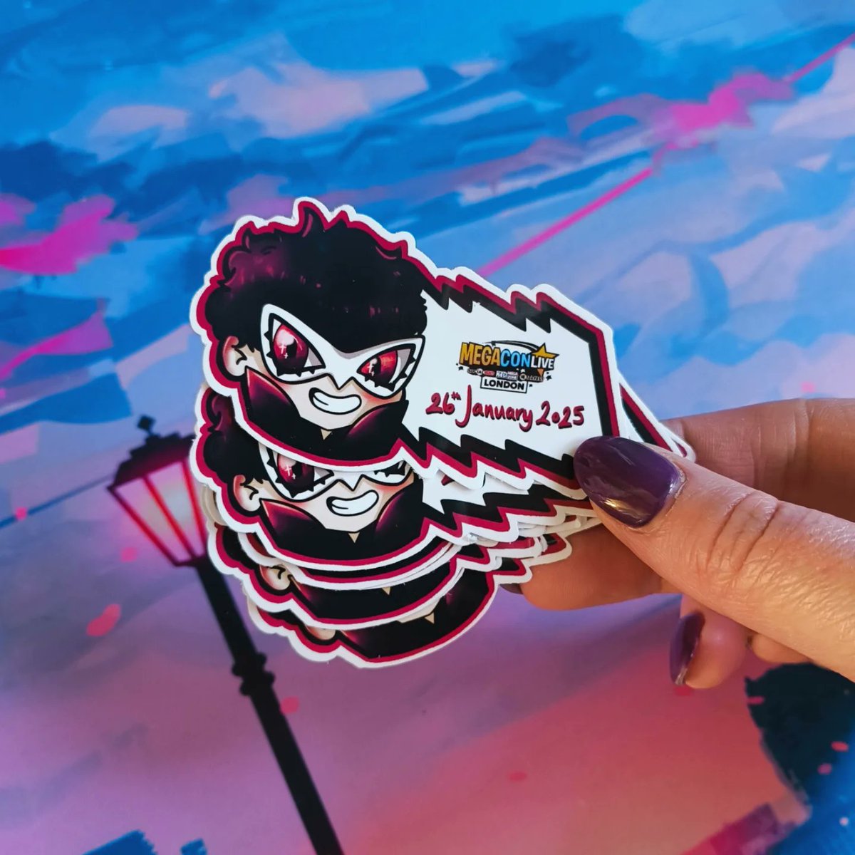 I made stickers for the UK Persona meets group 🤭 

It was a lot of fun to go back to my little obsession of 2018 (even if it was only the anime) and taking a step back to digital!

I believe these will be available for the next meet too (dates ammended), a trial run if you will!