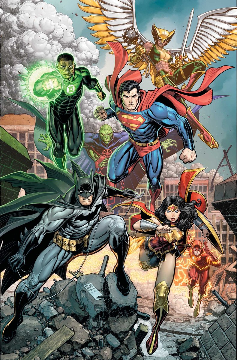 JUSTICE LEAGUE 
by Art Adams