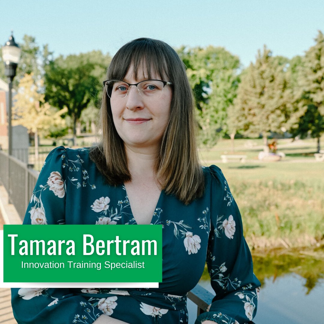 #StaffShoutout! 💚 

Meet Tamara Bertram, our Innovation Training Specialist here at CFI!

Thank you Tamara for being an amazing member of our CFI team! Click the link to read more about Tamara on our blog! bit.ly/3Zw5kif

#undproud #leadersinaction #whyCFI