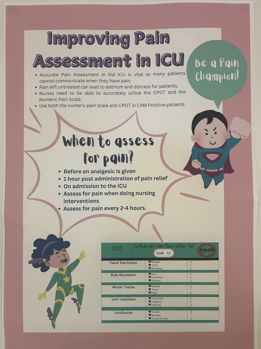Beaumont ICU Nursing (@beaumonticu_rgn) on Twitter photo Itโs Pain Week in Beaumont ICU. Focusing on Pain Assessment and Management. Thanks to Ailbhe OโMahony for giving an excellent talk on Epidurals. We will continue to do talks from guest speakers over the next few days
<a href="/BradygeriPod/">Geri</a> <a href="/NdigginNiamh/">Niamh Shields</a> <a href="/Beaumont_ICU/">Beaumont_ICU</a> <a href="/djcribbin/">Derek Cribbin</a> <a href="/IACCN_/">IACCN</a> Itโs Pain Week in Beaumont ICU. Focusing on Pain Assessment and Management. Thanks to Ailbhe OโMahony for giving an excellent talk on Epidurals. We will continue to do talks from guest speakers over the next few days
<a href="/BradygeriPod/">Geri</a> <a href="/NdigginNiamh/">Niamh Shields</a> <a href="/Beaumont_ICU/">Beaumont_ICU</a> <a href="/djcribbin/">Derek Cribbin</a> <a href="/IACCN_/">IACCN</a>