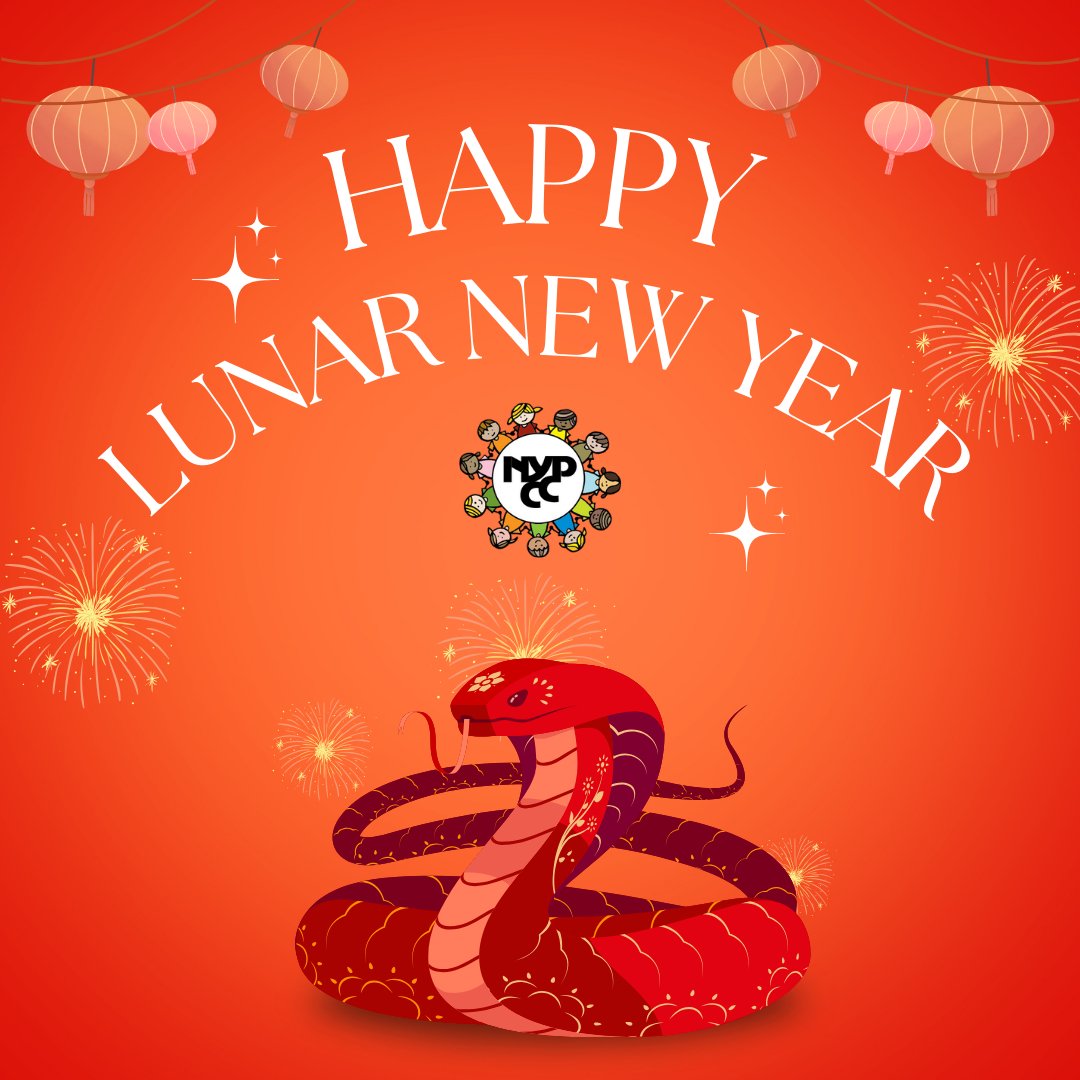 NYPCC1's tweet image. Happy Lunar New Year 2025! NYPCC wishes you happiness, prosperity, and success as we welcome the Year of the Serpent!

#NYPCC #Unity #CaringfortheCommunity #LunarNewYear