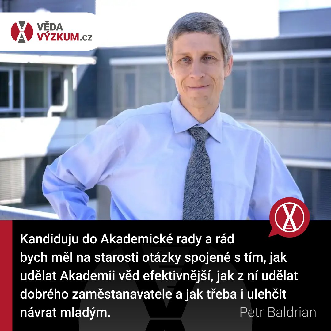 vedavyzkum_cz's tweet image. 🎓 Petr Baldrian se po třech letech rozloučil s funkcí předsedy Grantové agentury ČR a po osmi letech s členstvím v předsednictvu GA ČR.
📊 Během svého působení stihnul připravit nejen nové prestižní grantové soutěže, ale zároveň zůstal i jedním ze sedmi nejcitovanějších českých…