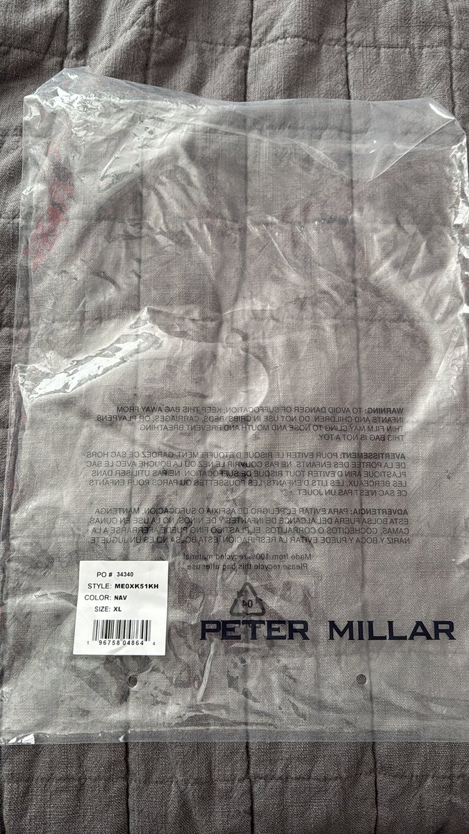Nothing like that new Millar smell #XL #PeterMillar