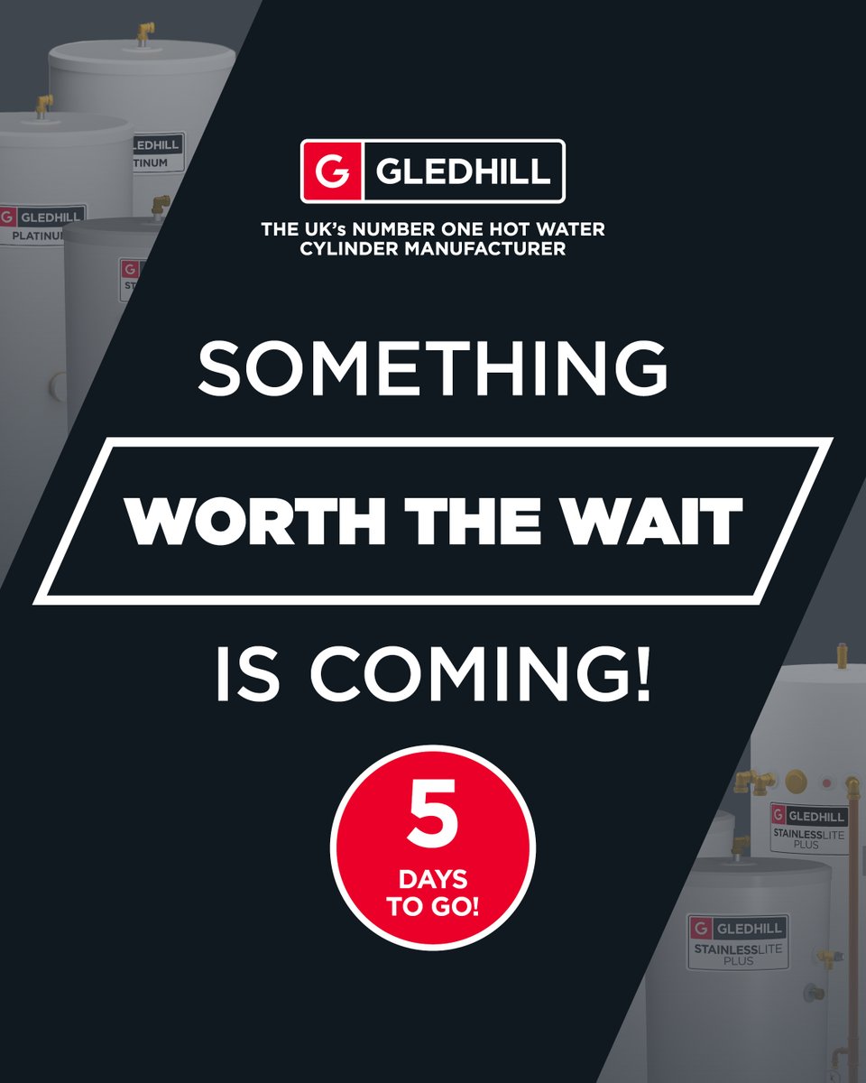 5 days to go! 👀 

Can you guess what's coming on Monday? 🤔 

#gledhillgroup #somethingiscoming