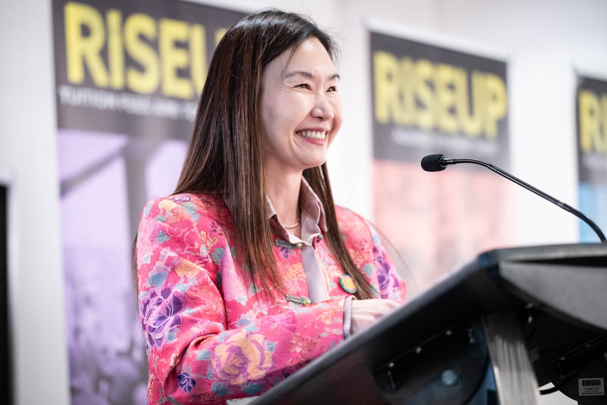 AnneKangBurnaby's tweet image. I was pleased to speak at @TheBCFS&apos; AGM. We know that post-secondary education is the most reliable pathway to the middle class. 

Education and training is critical to making higher wages and strengthening B.C.’s economy. #FutureReadyBC #workforcedevelopment #bcpse