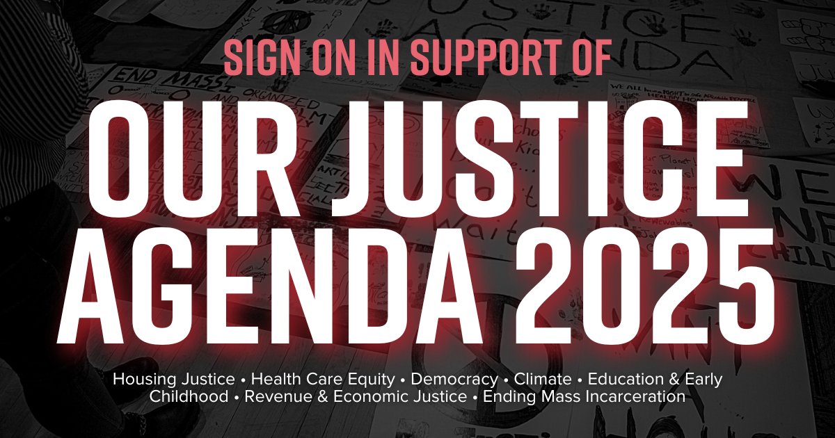 Today, Citizen Action of New York unveiled Our Justice Agenda 2025, a package of priority bills that address housing, health care, education and child care, the climate crisis, democracy, public money, and ending mass incarceration.

Learn more and add your name in support! →
