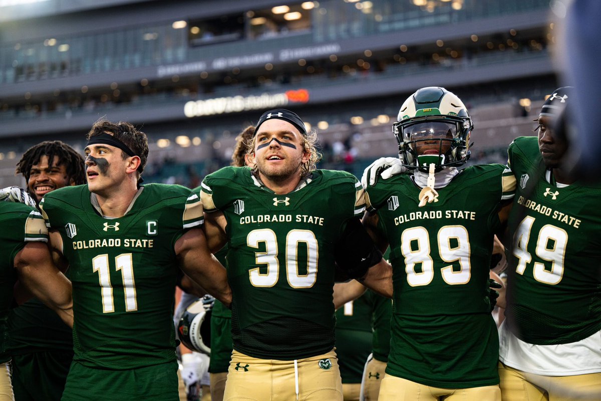 Blessed to receive and offer to Colorado state go rams!🐏