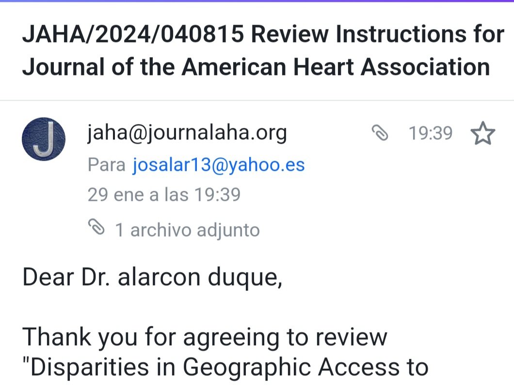 Josean Alarcon (@josalar13) on Twitter photo A great honour to take part in this REVIEW for Journal of American Heart Association /AHA
<a href="/secardiologia/">Soc Esp Cardiología</a>
<a href="/preventiva_SEC/">Cardiología Preventiva</a>
<a href="/SIAC_cardio/">SIAC</a>
<a href="/osakidetzaEJGV/">Osakidetza</a>
<a href="/DonostiakoOsp/">OSI Donostialdea ESI</a>
<a href="/svncardio/">SVNC-EHKE</a> A great honour to take part in this REVIEW for Journal of American Heart Association /AHA
<a href="/secardiologia/">Soc Esp Cardiología</a>
<a href="/preventiva_SEC/">Cardiología Preventiva</a>
<a href="/SIAC_cardio/">SIAC</a>
<a href="/osakidetzaEJGV/">Osakidetza</a>
<a href="/DonostiakoOsp/">OSI Donostialdea ESI</a>
<a href="/svncardio/">SVNC-EHKE</a>