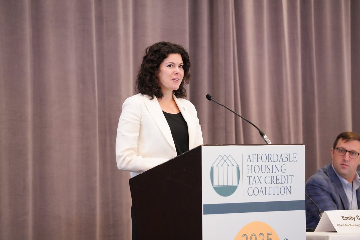 AHTCC (@ahtccoalition) on Twitter photo There’s a sense of urgency & excitement as AHTCC Chair Ryan Sfreddo @RSEquity & AHTCC CEO <a href="/EmilyCadik/">Emily Cadik</a> kick off our 2025 Annual Meeting in Newport Beach. Stay here for speaker/panel updates on how we strengthen & protect the Housing Credit & address the affordable housing crisis. There’s a sense of urgency & excitement as AHTCC Chair Ryan Sfreddo @RSEquity & AHTCC CEO <a href="/EmilyCadik/">Emily Cadik</a> kick off our 2025 Annual Meeting in Newport Beach. Stay here for speaker/panel updates on how we strengthen & protect the Housing Credit & address the affordable housing crisis.