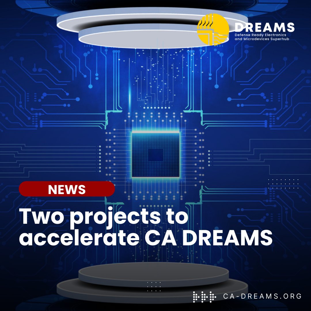 In our second year of operation, hub partner <a href="/northropgrumman/">Northrop Grumman</a> leads two major projects: one aims to develop gallium nitride (GaN), and the other aims to create advanced prototypes for next-generation wireless networks.

Read the story: bit.ly/4gnpO3c