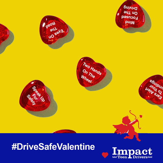 This Valentine’s Week, share why you speak up to keep those you love safe. Make sure to tag us and Impact Teen Drivers in your #SpeakUp4Safety #DriveSafeValentine posts so we can engage with your posts! Learn more at cookchildrenscommunity.org/injury-prevent…