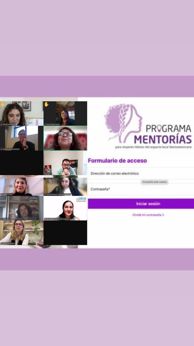Líderes y especialistas en participación política se dieron cita el día de hoy para sumar esfuerzos para el Programa de #Mentorias impulsado por la <a href="/uimunicipalista/">UIM</a> y <a href="/ONUMujeres/">ONU Mujeres</a> 

Sumamos esfuerzos🫶💜