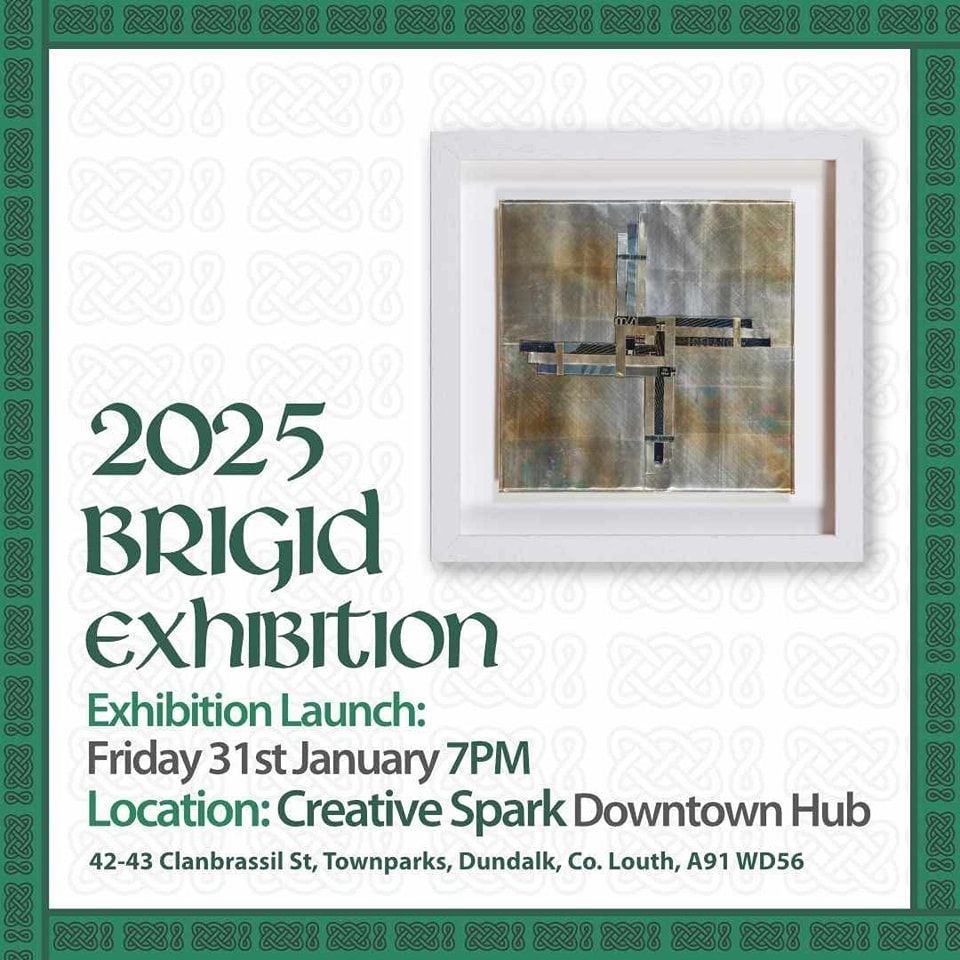 🎨✨ Discover Brigid: A Celebration of Art!
📍 Creative Spark Downtown Hub, Dundalk
📅 31 Jan–28 Feb | Mon–Fri, 9:30–5
🌟 Opening Night: Fri, 31 Jan, 7pm
Celebrate Brigid’s legacy &amp; local talent! 🖼️✨
 #BirthplaceofBrigid #VisitLouth #CreativeSpark #BrigidArt #KeepDiscovering