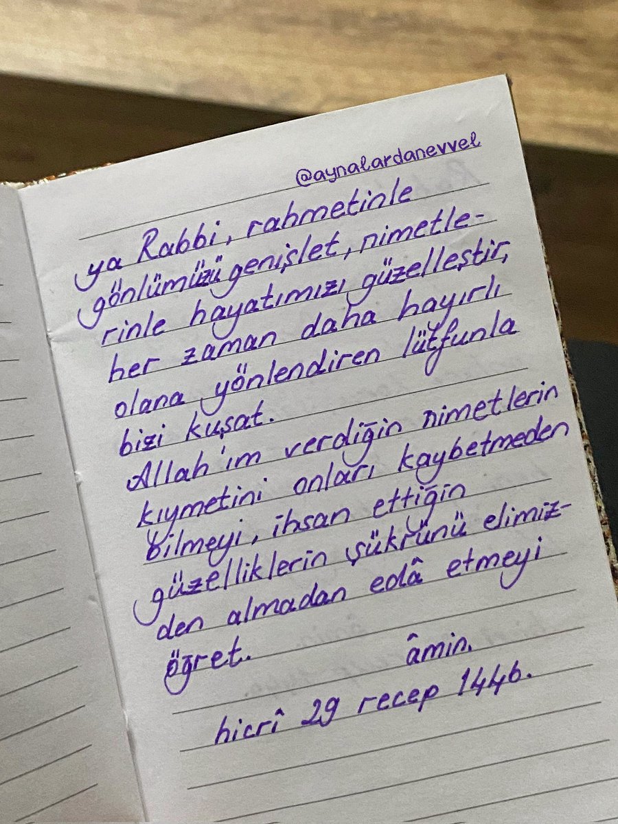 günün duâsı 🌷