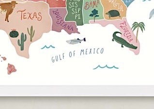 Can Trump reimburse me for my daughter’s map of the United States that I just bought a month ago? 🤦🏻‍♀️