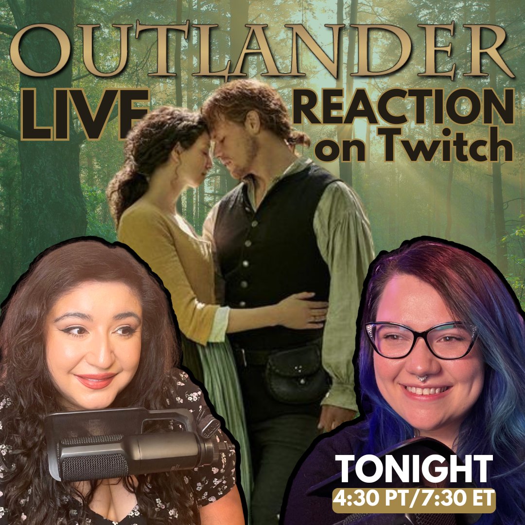 🚨TONIGHT––WE’RE LIVE FOR OUTLANDER! 🚨

Pam and Laura are reacting to Outlander’s Season 7 finale in real-time! You can expect MAJOR spoilers and UNFILTERED reactions from your favorite girliepops. 😉

Join us at 4:30 PM PT: twitch.tv/whatthehypepod…!