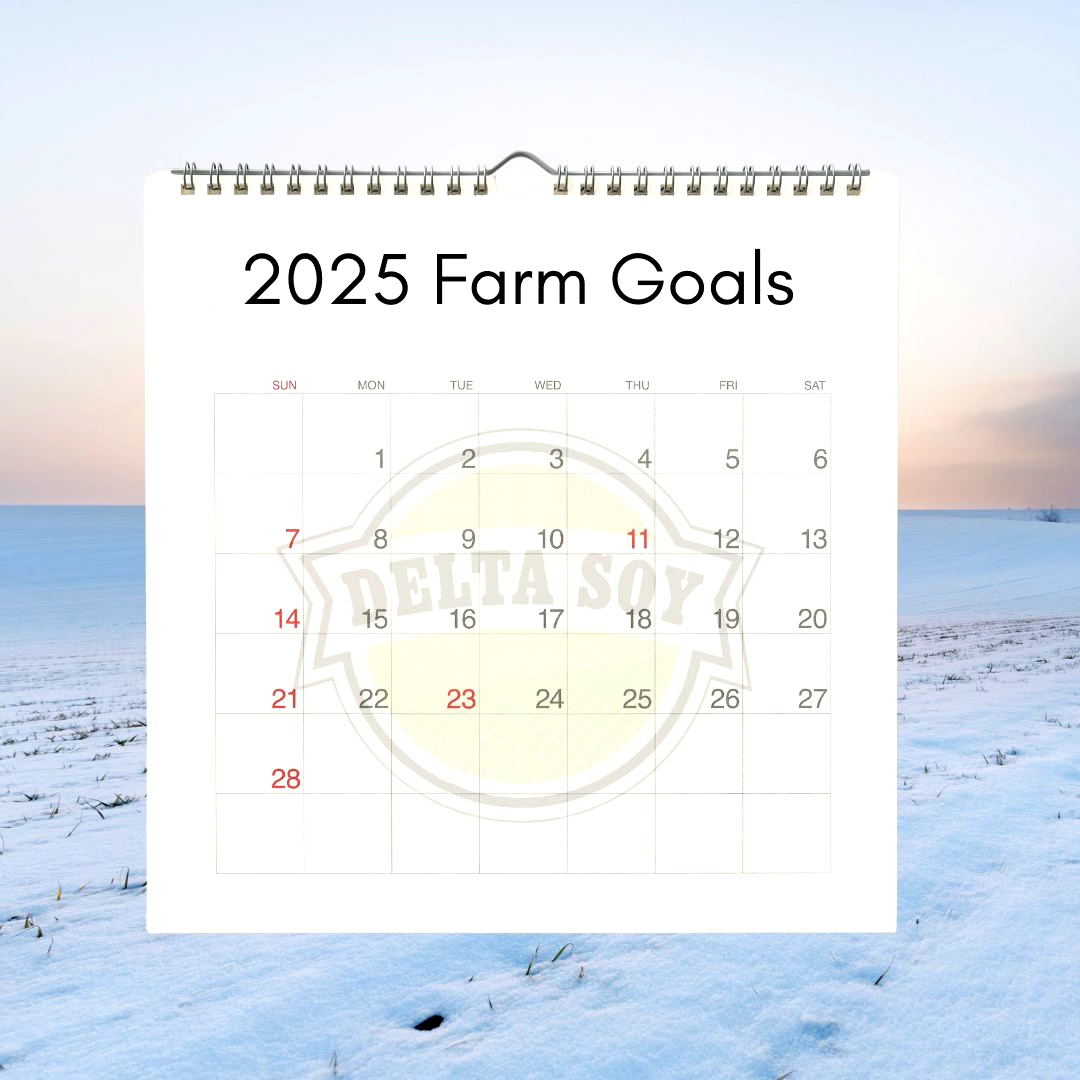 DeltaSoy's tweet image. The fields may be quiet, but the work doesn’t stop. Winter is the season for planning, maintenance, and setting the stage for success in the year ahead. Let’s make 2025 a great one! 🚜

#DeltaSoy #WinterOnTheFarm #FarmPlanning