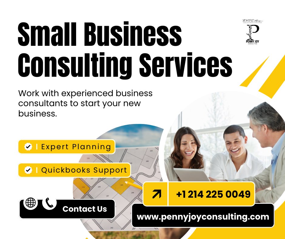 theKPSgroup's tweet photo. 🔹 Need expert guidance for your small business? Penny Joy Consulting offers Small Business Consulting Services to boost efficiency, profits &amp; growth! 💡📊

📩 Owner@thekpsgroup.com | 📞 +1 214 225 0049
#SmallBizGrowth #EntrepreneurTips #PennyJoyConsulting https://t.co/GWHaZBUXg1
