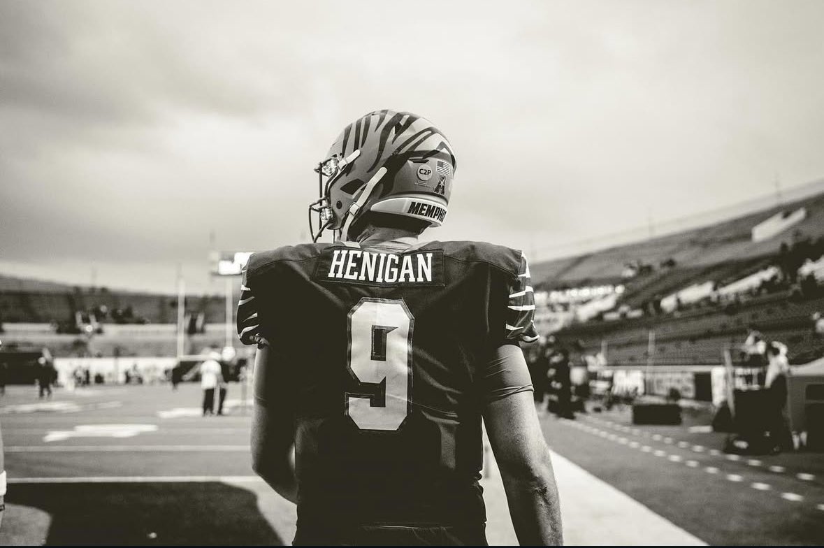Seth Henigan (<a href="/seth_henigan/">Seth Henigan</a>) deserves more credit than he’s been given. The <a href="/MemphisFB/">Memphis Football</a> QB, who was a late add to this years <a href="/seniorbowl/">Panini Senior Bowl</a> roster is leading all QB’s in highest initial air speed with 76.6 MPH!

He’s showing everyone why rewrote the Tigers record book!
