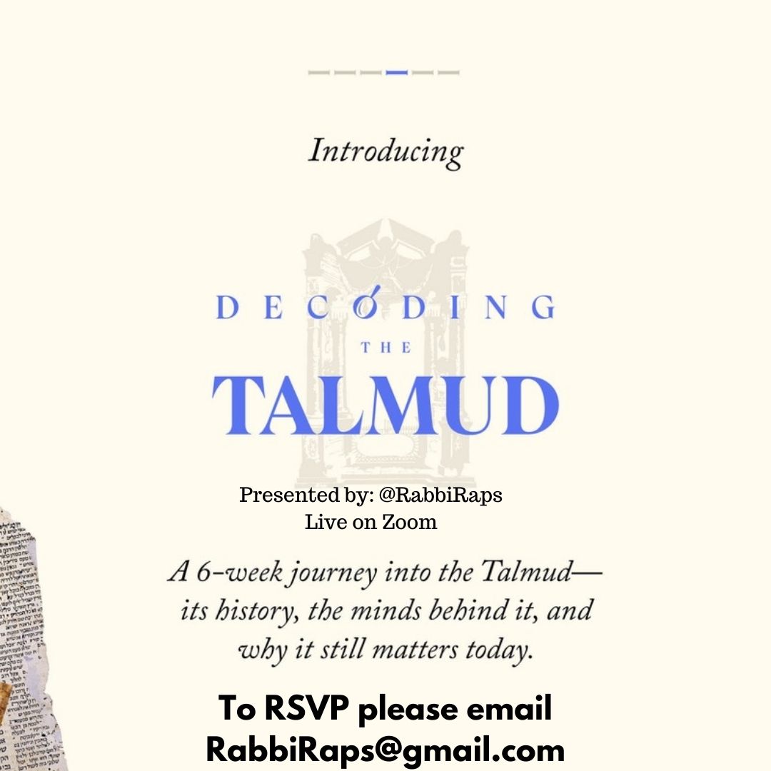RabbiRaps's tweet image. Unlock the wisdom of the Talmud📜✨ Join our online course and dive deep into timeless teachings. 

#TalmudStudy #JewishWisdom #LearnOnline