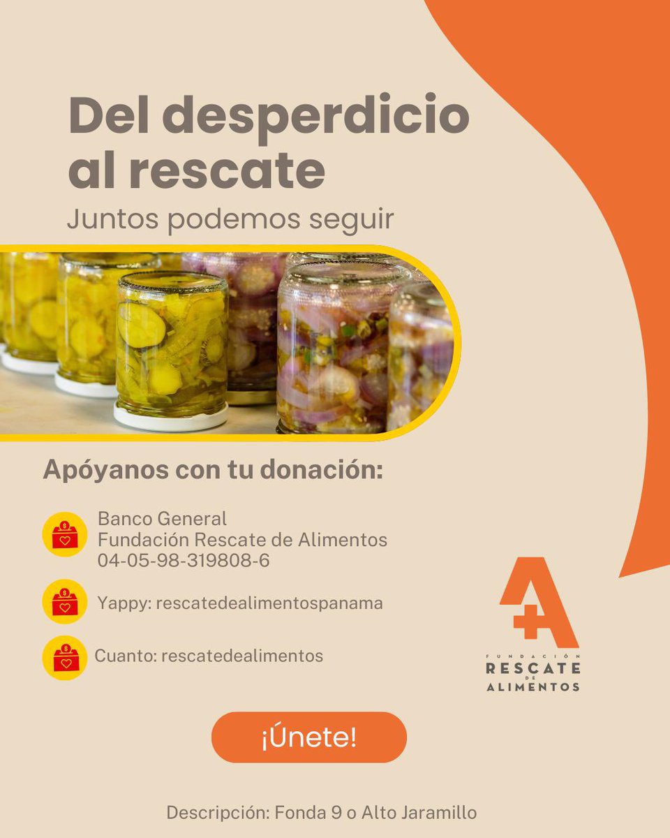 Fundación Rescate de Alimentos Panamá tweet media
