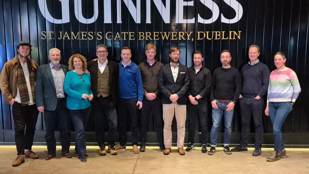 Brendan Kenny (@brendankennyyy) on Twitter photo 🔵🟢🟤 Talking about blue, green and brown stuff at the home of the black stuff!!
A huge thanks to <a href="/catherinetoolan/">Catherine Toolan</a> and her team at @GuinnessStorehouse for hosting the first <a href="/IAAT_ie/">Ireland's Association for Adventure Tourism</a> board meeting of 2025.
#AdventureTourism 🔵🟢🟤 Talking about blue, green and brown stuff at the home of the black stuff!!
A huge thanks to <a href="/catherinetoolan/">Catherine Toolan</a> and her team at @GuinnessStorehouse for hosting the first <a href="/IAAT_ie/">Ireland's Association for Adventure Tourism</a> board meeting of 2025.
#AdventureTourism