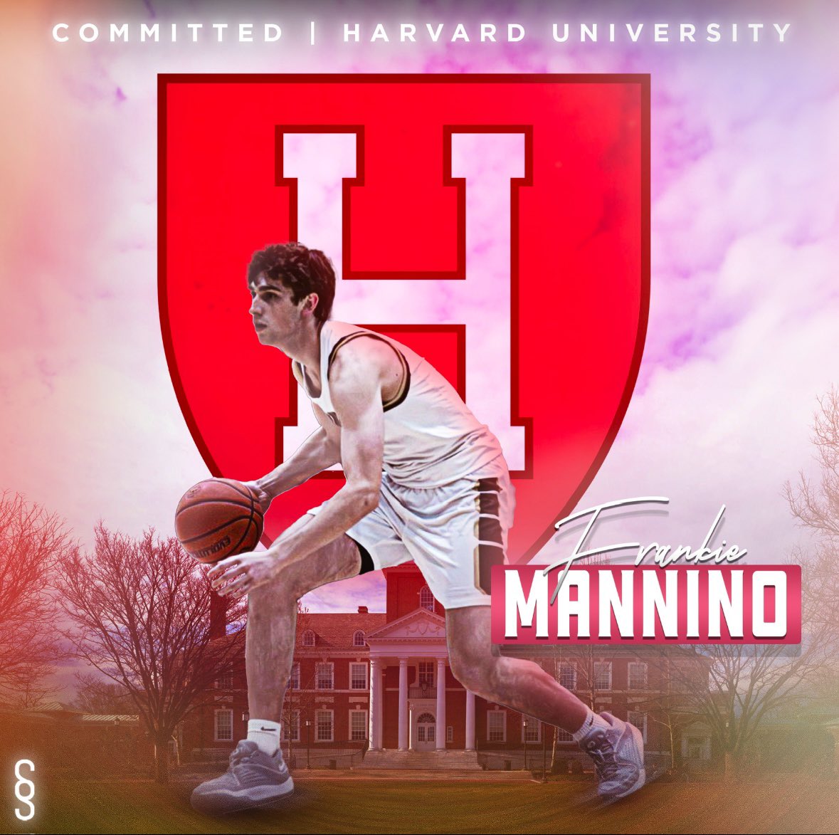 I am excited to announce my commitment to the application process at Harvard University <a href="/HarvardMBB/">Harvard Men’s Basketball</a>. Thank you to Coach Amaker and the entire Harvard basketball staff. Also, I would like to thank my family, friends, and coaches that have helped me along this journey! #GoCrimson