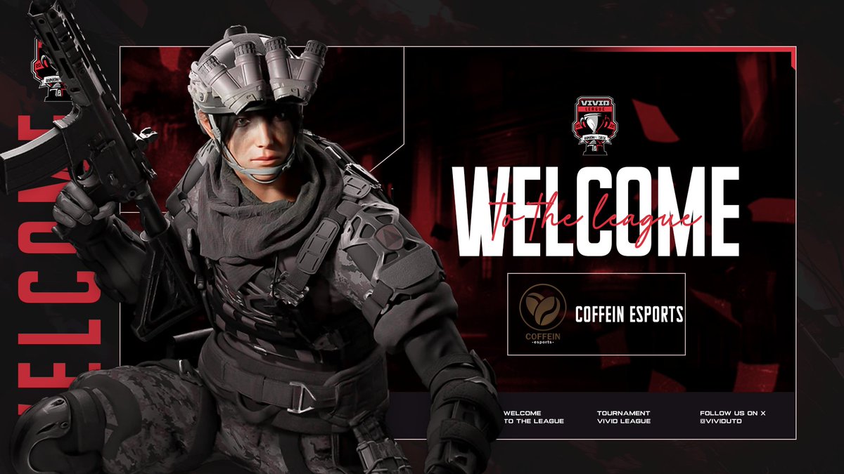 We welcome <a href="/CoffeinEsports/">COFFEIN Esports</a> to VIVID League Season 8!

<a href="/R6sNerf/">NERFsan🕊</a>
<a href="/mcgyvxr/">McGyver</a>
<a href="/KlepiXx/">KlepiX</a>
<a href="/Fitzyj589/">Fitzy</a>
<a href="/Hus_R6/">Hus</a>

<a href="/Mama1i77/">Mamali</a>

<a href="/darzyr6s/">DARZY</a>

Want a chance to participate?👀
Sign up now! 👇
opleague.pro/event/5394-VIV…