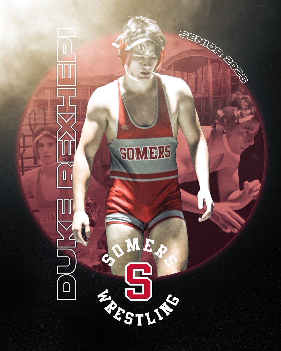 Somers Wrestling (@somerswrestling) on Twitter photo Congrats Duke Rexhepi, Senior 2025, Somers Wrestling. Framed 16x20 posters were presented yesterday to each senior. Thank you <a href="/geoffriccio/">Geoffrey Riccio</a> for the design. Congrats Duke Rexhepi, Senior 2025, Somers Wrestling. Framed 16x20 posters were presented yesterday to each senior. Thank you <a href="/geoffriccio/">Geoffrey Riccio</a> for the design.