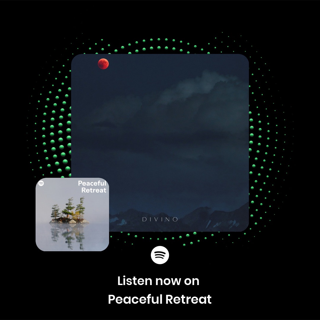 Thanks for adding Volta Celeste - Divino
on "Peaceful Retreat"💚

Find it here ⬇️
shorturl.at/NsIf3

<a href="/Domy_Castellano/">Domy Castellano</a> 
<a href="/ValleyVRecords/">VVR</a> 
<a href="/spotifyartists/">Spotify for Artists</a> 

#ambient #valleyviewrecords #editorial #spotify #playlist