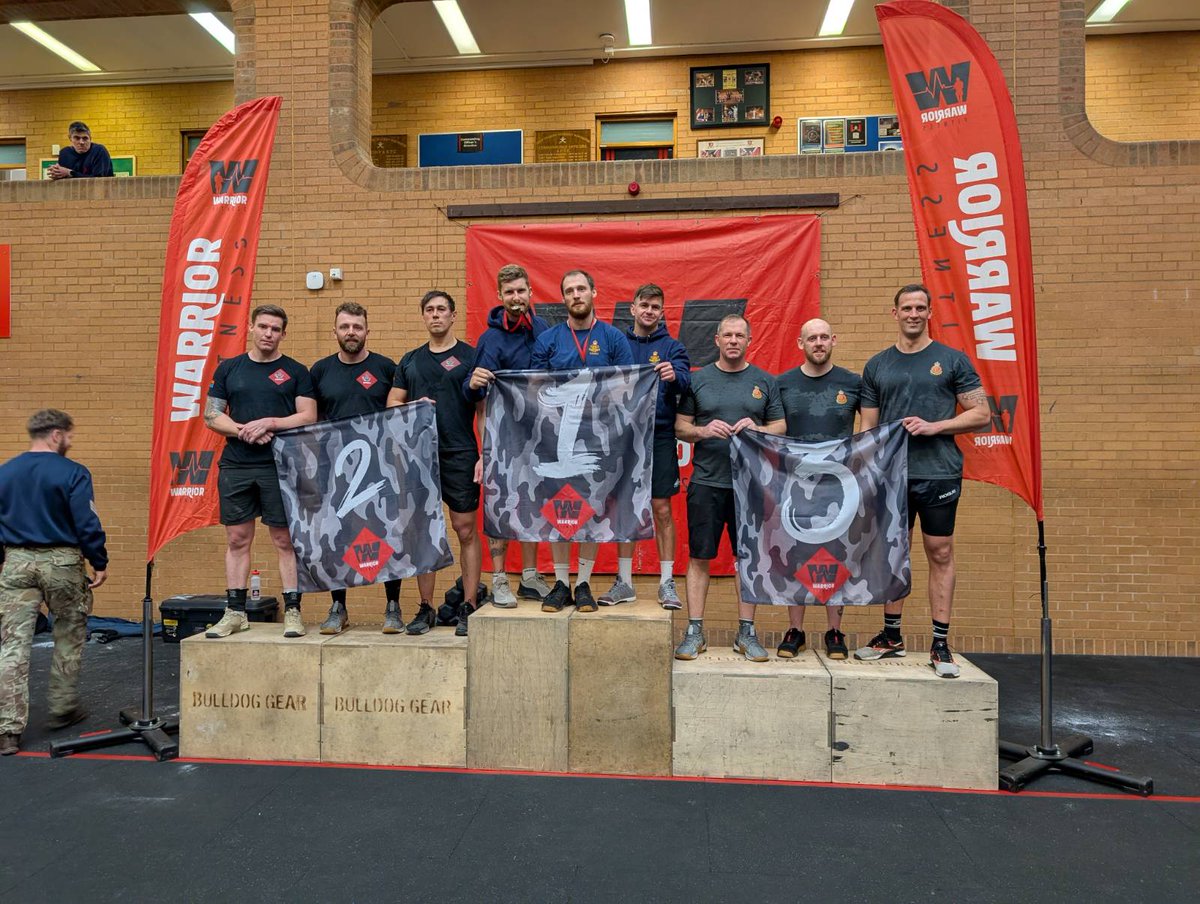 CO 5 RIFLES (@co_5rifles) on Twitter photo Today 5RIFLES competed in the British Army Warrior Fitness team series Event 2 at <a href="/ATR_Winchester/">CO ATR Winchester</a>.
The Male Masters team put in an excellent performance taking 2nd place! <a href="/ArmyWarriorFit/">BAWF</a> <a href="/ArmySportASCB/">Army Sport</a> <a href="/RiflesRegiment/">The Rifles</a> <a href="/TheIronFist/">20th Armoured Brigade Combat Team</a> #fitness #People #culture #Mindset Today 5RIFLES competed in the British Army Warrior Fitness team series Event 2 at <a href="/ATR_Winchester/">CO ATR Winchester</a>.
The Male Masters team put in an excellent performance taking 2nd place! <a href="/ArmyWarriorFit/">BAWF</a> <a href="/ArmySportASCB/">Army Sport</a> <a href="/RiflesRegiment/">The Rifles</a> <a href="/TheIronFist/">20th Armoured Brigade Combat Team</a> #fitness #People #culture #Mindset