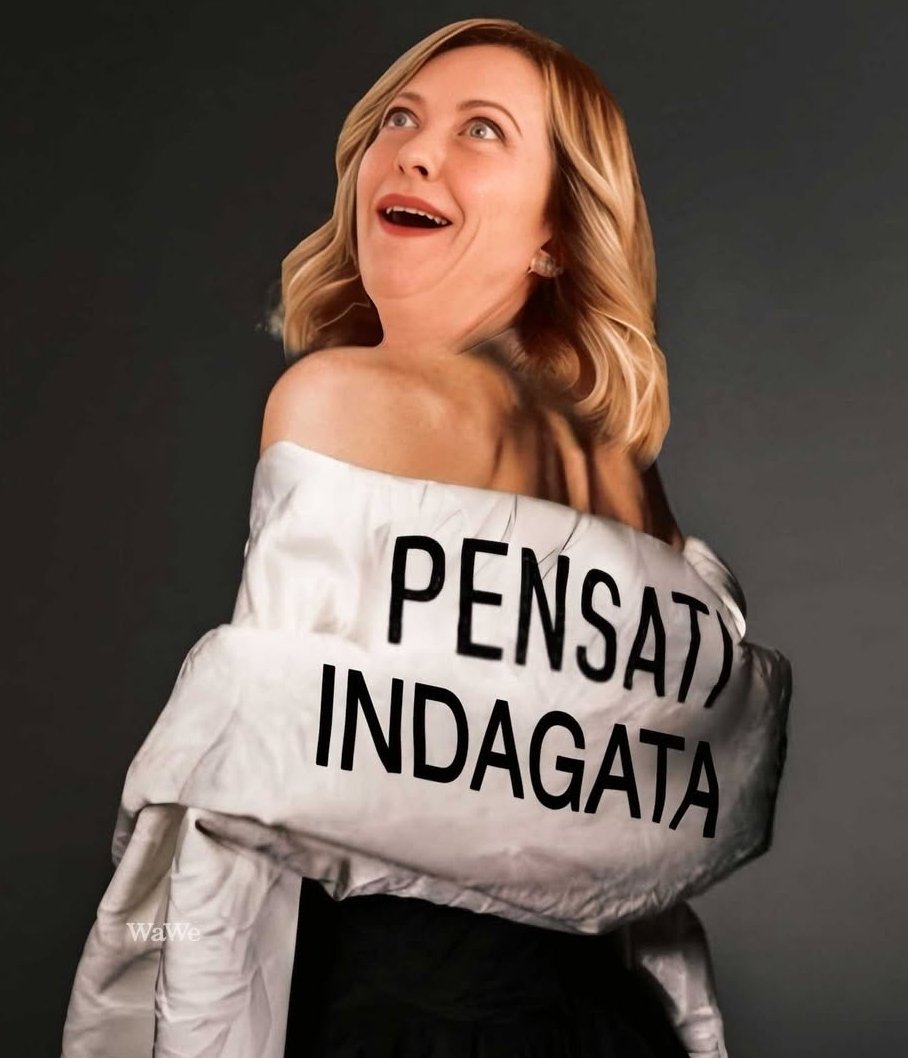 MassimilianoWie's tweet image. #Meloni_vergogna_nazionale