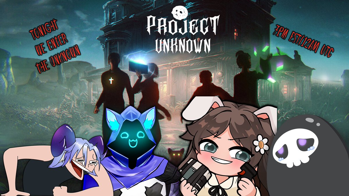 GammastaR_VT's tweet image. Tonight we are having lovely group hug time as we explore corridors and dark corners in #ProjectUnknown
Join @AriesAkana @Editor_Pine @YokaSiri  and me on Purple app!
7 PM EST/12AM UTC!

Please hold my hand 😭