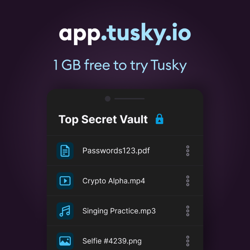 TuskyTools's tweet photo. Introducing Tusky...