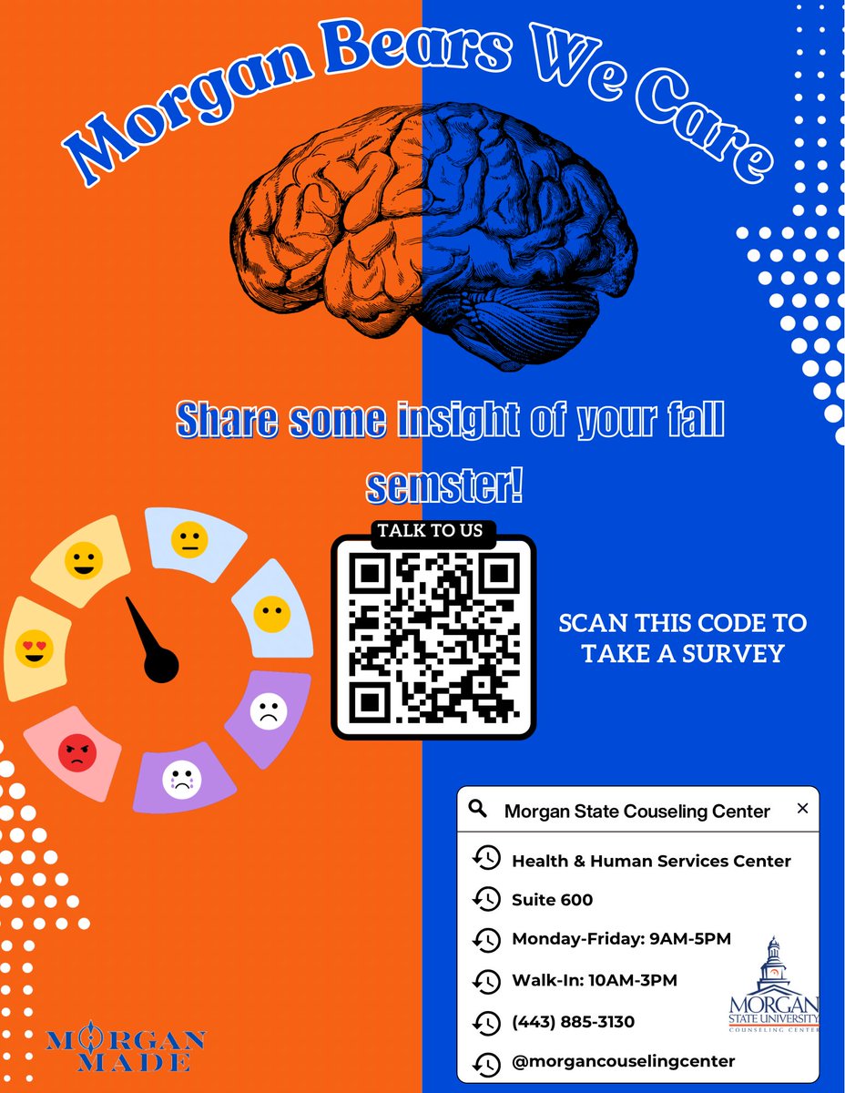 The Counseling Center wants to hear from you!

Please take a few minutes to let them know how your Fall semester went.