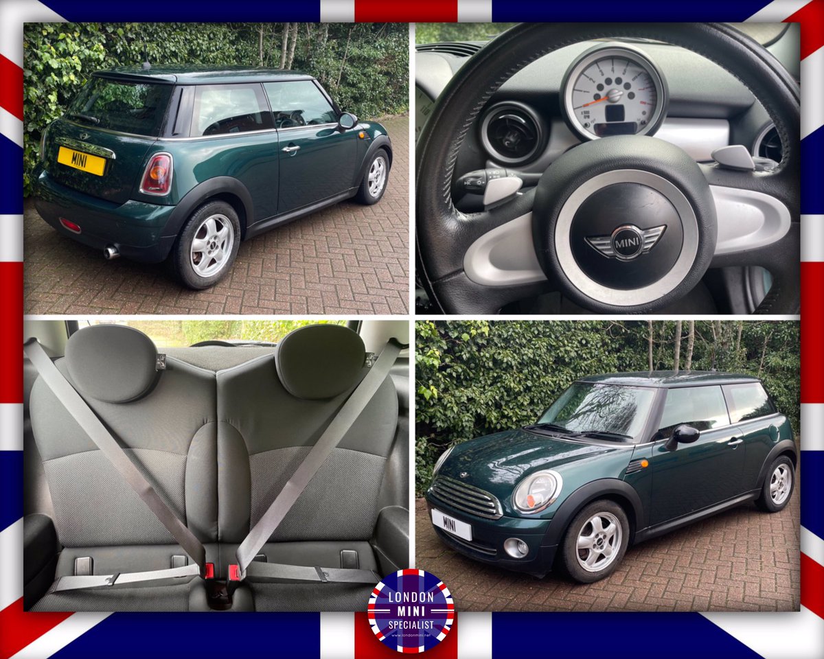Londonmini1's tweet photo. JUST IN!
🔹2008 Mini One
🔹1.4L
🔹Automatic
🔹Low Insurance
🔹75,600 miles
🔹British Racing Green
🔹First Driver Car!
🔹Two Keys
🔹3 Month Warranty
🔹12 Month MOT
https://t.co/Wk6A1Ru6Xk
#londonmini #mini #minicooper #r56 #selling #forsale #thebestminis https://t.co/rp9ASZRblP