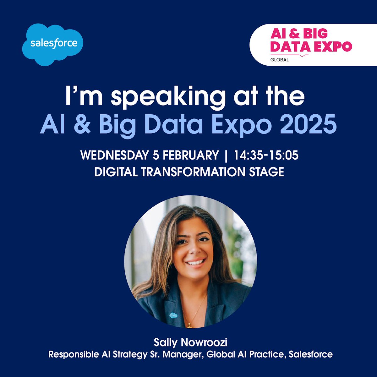 Looking forward to speaking at the
<a href="/ai_expo/">AI & Big Data Expo</a> at Olympia Events!  I’ll be diving into Balancing Innovation and Integrity: The Case for Responsible AI. 

Date: 5th Feb 
Time: 14.35  

Looking forward to a day of learning and sharing. See you there! #aiandbigdataexpo